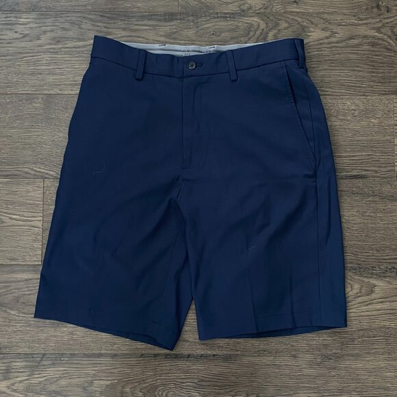 Walter Hagen Men's P11 Golf Shorts Navy - Picture 1 of 3